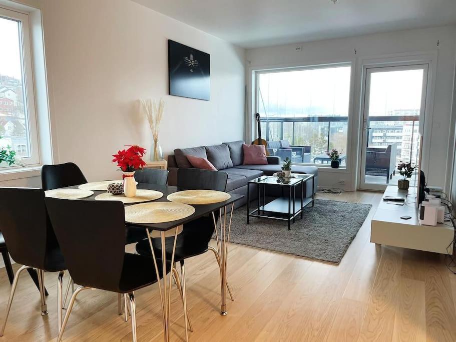 New Magnificent View Apartment Near The Centre ترومسو المظهر الخارجي الصورة
