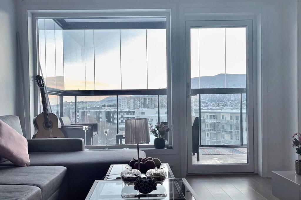 New Magnificent View Apartment Near The Centre ترومسو المظهر الخارجي الصورة